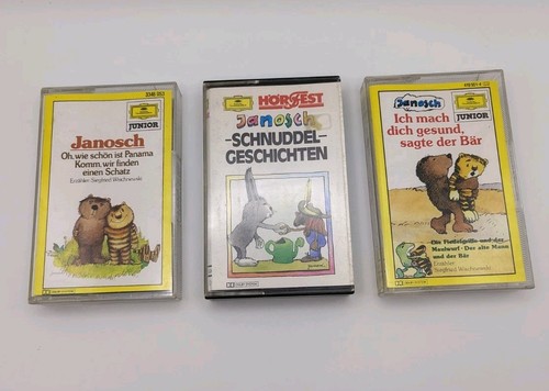 Janosch hörspiel kassetten - 3x,